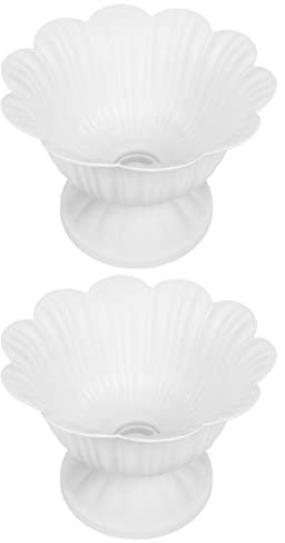 SEWOART 2 Stück Blumentopf Im Europäischen Stil Römisch Für Dekorative Pflanzen Töpfe Aus Kunststoff Für Hochzeit Gartendekoration