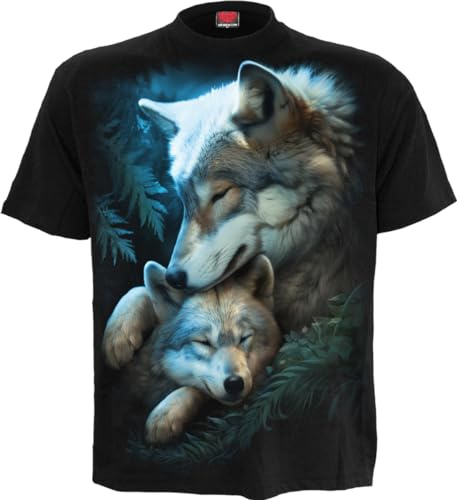 Spiral Mother's Love Männer T-Shirt schwarz