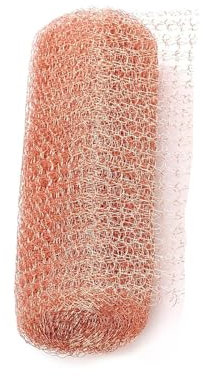 JNOUCS 10 Feet Copper Mesh, Sturdy and Durable Copper Wool, Slug Copper Mesh, Copper Slug Mesh Used for Horticultural Care and Protection of Plants From Damage From Mice, Pests