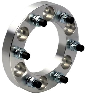 Spurverbreiterungen 2 Stück 30/35/38/50 Mm PCD 6 X 139,7 CB 100 Mm Schmiedealuminium-Radabstandshalter-Adapter Mit 6 Lug-Anzügen Für Universal-Autos Spurverbreiterung(2Piece 80mm black)