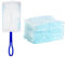 WeddHuis Lot de 10 Recharges pour Attrape-Poussière avec 1 Manche - Lingettes Antistatiques Jetables pour Poils d'Animaux, Poussière et Saleté