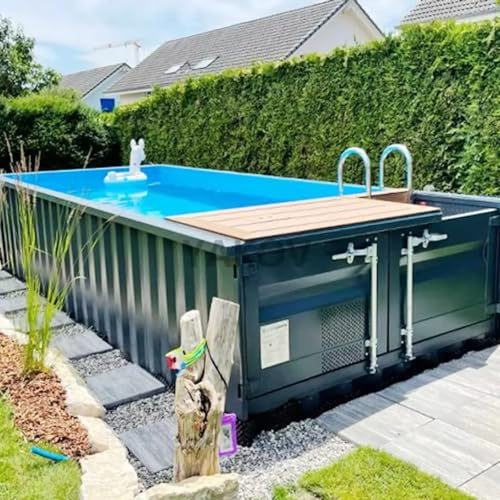 CMOLVUR Piscina prefabbricata del contenitore di 20Ft 40 piedi per all'aperto