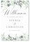 Willkommensschild Hochzeit Hochzeitsdeko personalisierte Leinwand Hochzeitsschild Herzlich Willkommen Schild Dekoration (40x60 cm | Ohne Staffelei)