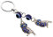 Healvian Porte-clés Décoratif Hibou Pendentif De Sac Porte-clefs Hibou Décoration De Sac Cadeau Porte-clés