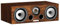 Triangle - Enceinte Centrale Home-Cinéma Voce EZ - 2 Voies - Puissance Admissible 60W - Rendement 91 DB/W/m - Bass Reflex - 510 x 168 x 290 mm - Teck (Pièce)