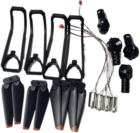 QWCOZSY Für Z908PRO Kamera-Quadrocopter-Kit Propeller Ahornblatt Schutzrahmen Motorbasis
