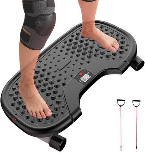 Kanoauo Rock Stepper | Tragbarer Twist Beintrainer | Fitness Stepper Mit LCD Monitor - Für Männer Frauen Senioren Bauchmuskeln Core Oberkörper Unterkörper Indoor Wohnzimmer Schlafzimmer Outdoor