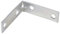 Bulk Hardware Bh05818 Plaqué zinc brillant d'angle Bretelles Supports Assiettes, 75 mm (7,6 cm) – Lot de 10