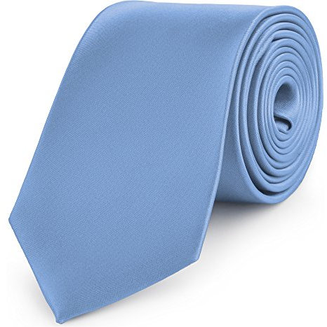 Ladeheid Herren Breite Krawatte KP-8 (150cm x 8cm, Indigo)