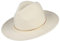 DEMU Damen Wollfilzhut Westernhut Cowboyhut Filzhut Fedora Herren Hut mit breiter Krempe Beige-1