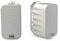 Audibax PR-42T White - Enceintes Hi-FI Passives d'Étagère - Paire de Haut-Parleurs Stéréo à 2 Voies - Haut-Parleur 75W - Support Mural Inclus - Haut-Parleurs avec Woofer 4 Pouces
