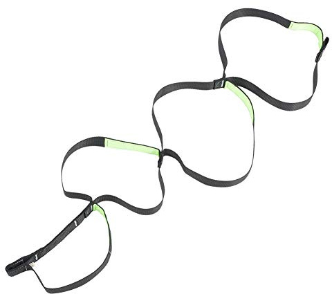 Alomejor Climbing Foot Loop Climbing Foot Webbing Pedal Flat Belt Strap Hanging Rope Ladder Flat Belt for Mountaineering Rock Climbing