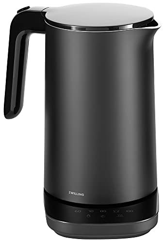 ZWILLING Enfinigy Cool Touch 1.5-Liter Electric Kettle Pro, Cordless Tea Kettle & Hot Water