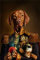 DrôLe De Chien En Uniforme Militaire Peinture Sur Toile Tableau Animaux Classiques Chien GéNéRal Affiche Pour Salon AlléE Decoration Cuadros Image 50x70 Cm Pas De Cadre
