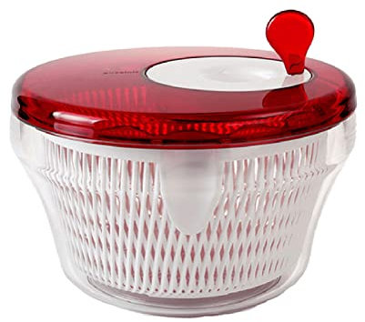 leixiaoxia Centrifughe per Insalata Contenitore A Centrifuga Cestello di Scarico da 6 Litri Lavabo per Frutta E Verdura, Dispositivo per Lavare La Verdura per La Cucina Domestica