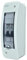 RoadEu - Interruttore automatico, distributore di corrente B16A, B10A 1P 230V. Interruttore automatico, scatola dei fusibili, distributore a parete