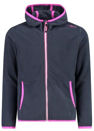 CMP - Kid G Jacket Fix Hood, Girl, Titanio, 98
