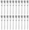 20 Pcs Steel Brush Set Steel Wire Brush Wheel Stainless Steel Wire Wheel for Rotary Tools Removal Rust Corrosion Paint Degreasing Deburring Polishing