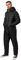 Walksey Down Suit, Der Daunen Outdoor Jumpsuit für Damen & Herren, Leicht Warm & Funktionell (Black, M)