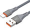 ONES Cable USB tipo C de 30 W, cable USB-C y USB-A 3.0, color gris