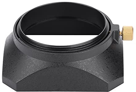 49mm Paraluce, Copertura Quadrata Antipioggia Parasole Universale per Obiettivo di Fotocamera DSLR, Fotocamera Digitale, Videocamera