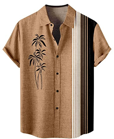 NQyIOS Funny T Shirts for Men, Men's Summer Linen Cotton Henley Shirt Casual Short Sleeve Button Up Beach Shirts Mens Vacation Tops Tshirt 2023 Sales Clearance Beige