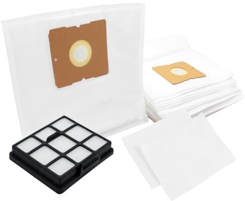 MisterVac 20 SG Staubsaugerbeutel + Filter kompatibel mit Fakir Prestige TS700