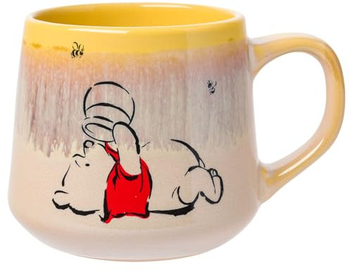 Silver Buffalo Winnie l'ourson Tasse conique en poterie avec inscription « Sweet Like Hunny » - 414 ml