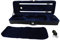 Eujgoov Custodia per Violino Nera 4/4 con Igrometro 78 Cm Oxford Fodera in Cotone Scatola di Protezione per Violino a Forma Oblunga