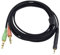 Wokyo Gaming Headphone Cable, Upgrade Headphone 3.5mm and 2.5mm Plug Wire Compatible for Sennheiser Game One PC 373D GSP 350 GSP 500