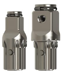 Ingersoll Rand AK62H DXS2 1/2 und 3/4 Antrieb Standard Amboss 2 Stück Set für 2236 Serie DXS2 Druckluft-Schlagschrauber