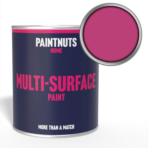 PaintNuts Multi-Surface Paint - RAL-4010 - TELEMAGENTA - 250ml Tin - Gloss Finish