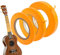 Whpsiting Malerband, Abdeckband | 3 Stück Fineline-Klebeband,Malerband, Gitarren-Fineline-Abdeckband, leicht zu entfernender Klebstoff für Autolackierung