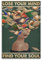 QZFNCOYU Lose Your Mind Find Your Soul Vintage-Kunstposter auf Leinwand, Poster, Schlafzimmer, Dekoration, Landschaft, Büro, Raumdekoration, Geschenk, 50 x 75 cm