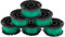 GNXfixt 6* Bobine de Fil pour Black & Decker GL7033 GL8033 GL9035 Longueur 6m en Nylon Diamètre 2mm A6482 Vert