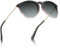 Carfia Retro Polarizadas Gafas de Sol Mujer Hombre UV400 Protección, Negro Rosa Marco Gradiente Gris, M