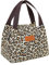 1 Bolsa Para Lonchera Con Estampado De Leopardo, Bolsa Para Lonchera De Moda, Bolsa Para Lonchera Para Mujer, Bolso Portátil, Bolsa De Almacenamiento Grande