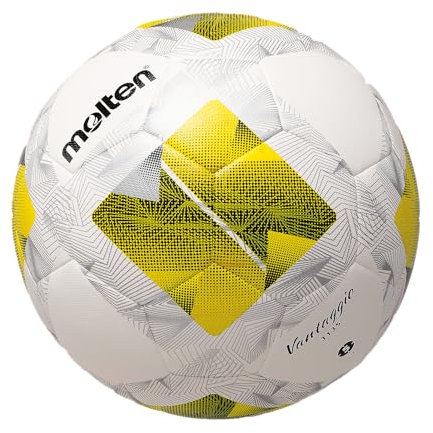 Molten Vantaggio 3135 Lightweight Hybrid Bonded Walking Football | Premium Match Ball | Padded TPU Cover For Excellent Control | Consistent Weight I Size 5 - For Boys and Girls Aged 14 plus & Adults