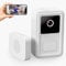 JORPETS Wireless Video Doorbell Camera with Chime, 720P Smart Door Bells Camera, Night Vision, 2-Way Audio, 2.4G WiFi,Live View, iOS & Android Phone(Z30)