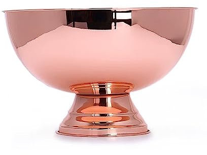 NexaGeniX champagne bucket Rose Gold Ice Bucket Stainless Steel Ice Bucket Insulated Ice Bucket Large Thickened Ice Bucket for Business and Family Party, 13.5L ice bucket