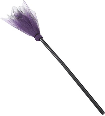 ibasenice Escoba De Halloween Inflable Escoba De Bruja Para Pequeños Caldera Concurso Disfraz De Bruja Fiesta Decoración De Un Timbre De Halloween Disfraces Atuendo El Plastico