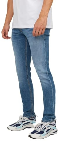 JACK & JONES Glenn Original 815 Slim Fit Jeans-34L-W33 (Light Blue)