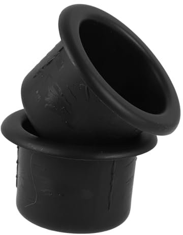 STOBAZA Wohnmobil Becherhalter Einsatz 2 Stück Ø72mm Langlebig Auto Getränkehalter Yacht Zubehör