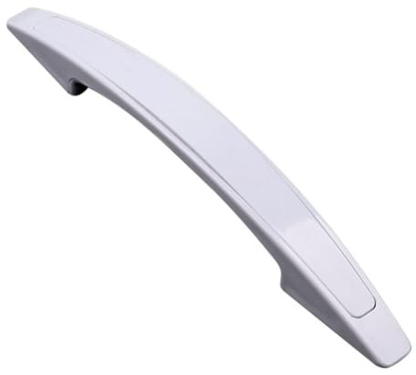Helilyco ABS-Kunststoff-Schrankgriffe, Kühlschränke und Schubladen, 250 mm Länge, weiß, modernes, minimalistisches Design, einfache Installation