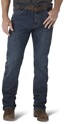 Wrangler Jean rétro Slim Coupe Droite, Portland, 42W x 32L Homme
