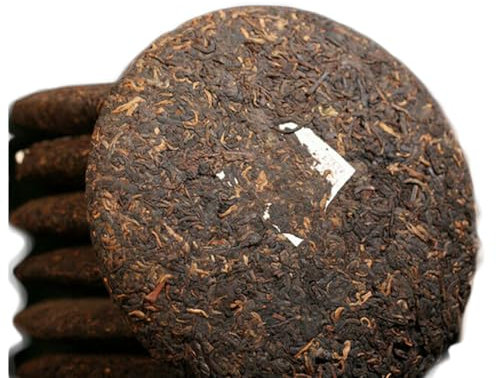 Chinois Yunnan Ruyi Qizi Gâteau au thé Pu Erh Thé noir 7 Gâteaux Pur Pu Erh Mûr