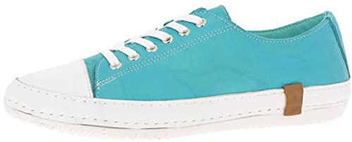 Andrea Conti Damen Halbschuh Schnürschuh bequem tolle Farbe 0025903, Größe:42 EU, Farbe:Blau