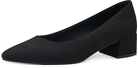 MARCO TOZZI Damen Spitz Niedriger Absatz, Schwarz (Black), 38