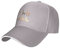 Lama und Alpaka Print Vintage Casual Classic Sandwich Baseball Cap Golf Hat Running Cap Verstellbar Unisex für Outdoor, Grau, Einheitsgröße