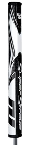 SuperStroke Zenergy Flatso Golf-Puttergriff ohne Kegel, verbesserte SPYNE-Technologie, neue Multi-Zonen-Texturierung und Tech-Port, mehrfarbig